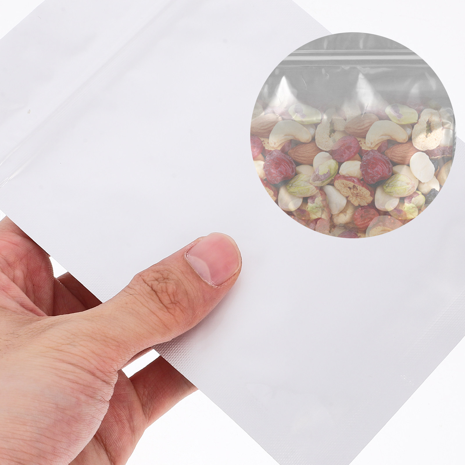 50Pcs Airtight Resealable Bags - Food Snacks Items review and price