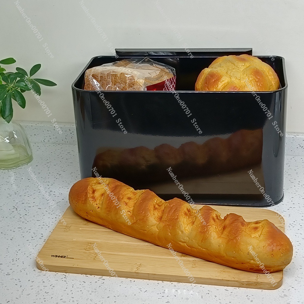 Kitchen Bread Box with Bamboo  - Food Snacks Box review and price