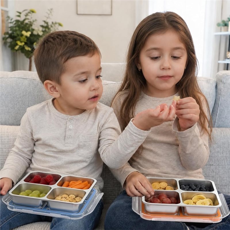 GIGI 4Pack Stainless Steel Sna - Food Snacks Box review and price