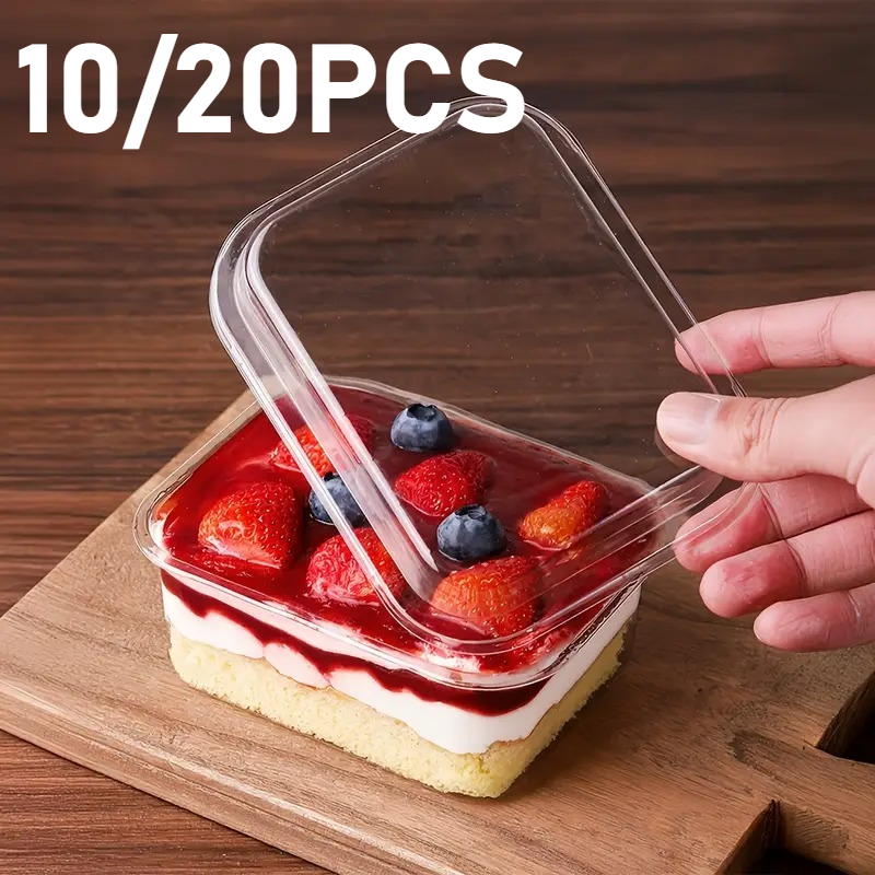 10/20PCS Disposable Square Bag - Food Snacks Box review and price