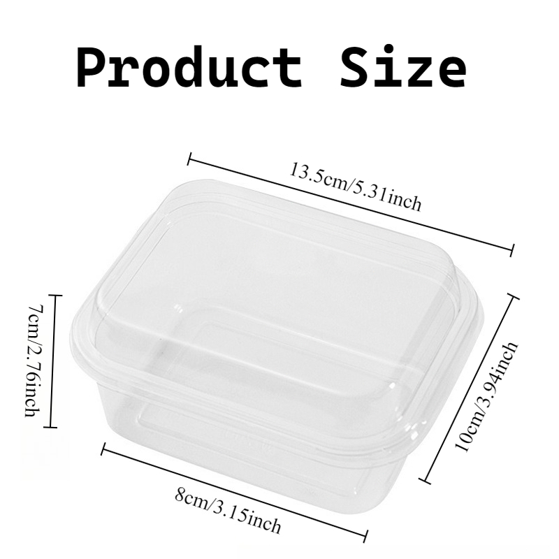 10/20PCS Disposable Square Bag - Food Snacks Box review and price