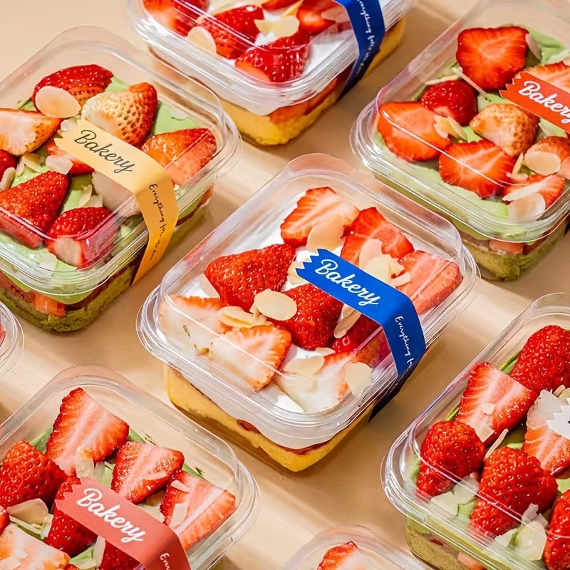 10/20PCS Disposable Square Bag - Food Snacks Box review and price