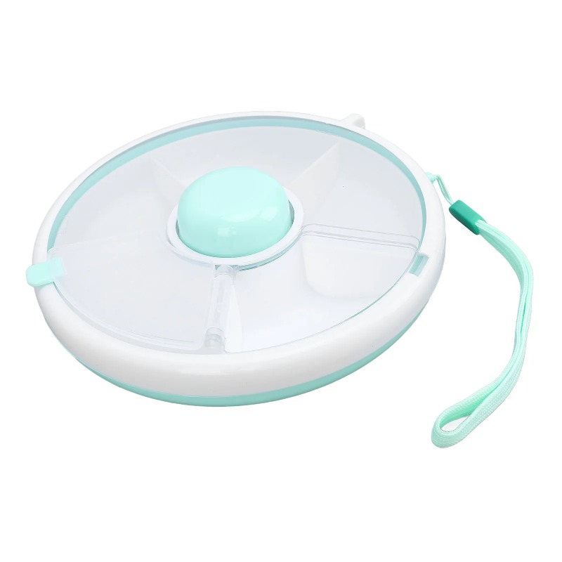 360° Rotating Snack Container  - Food Snacks For Kids review and price