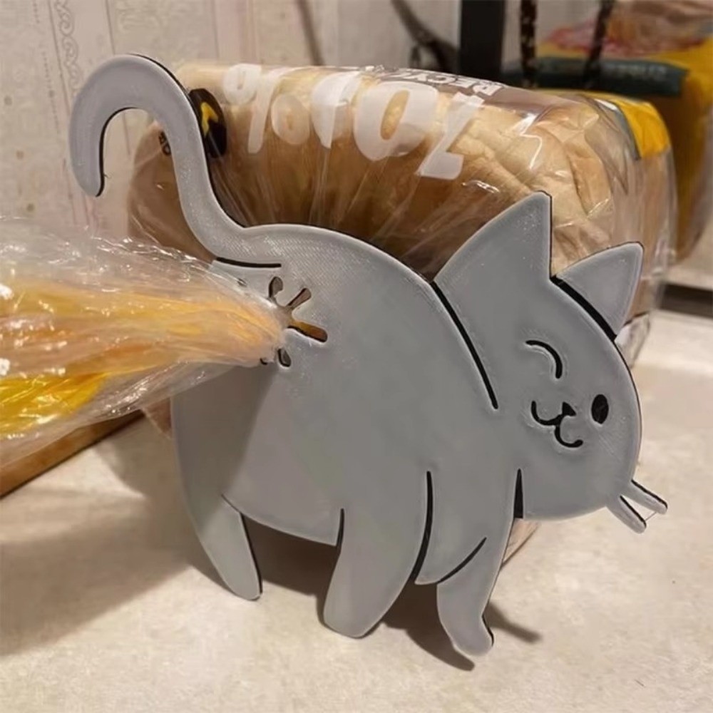 Cute 3D Printed Bread Bag Clip - Food Lovers Snacks review and price