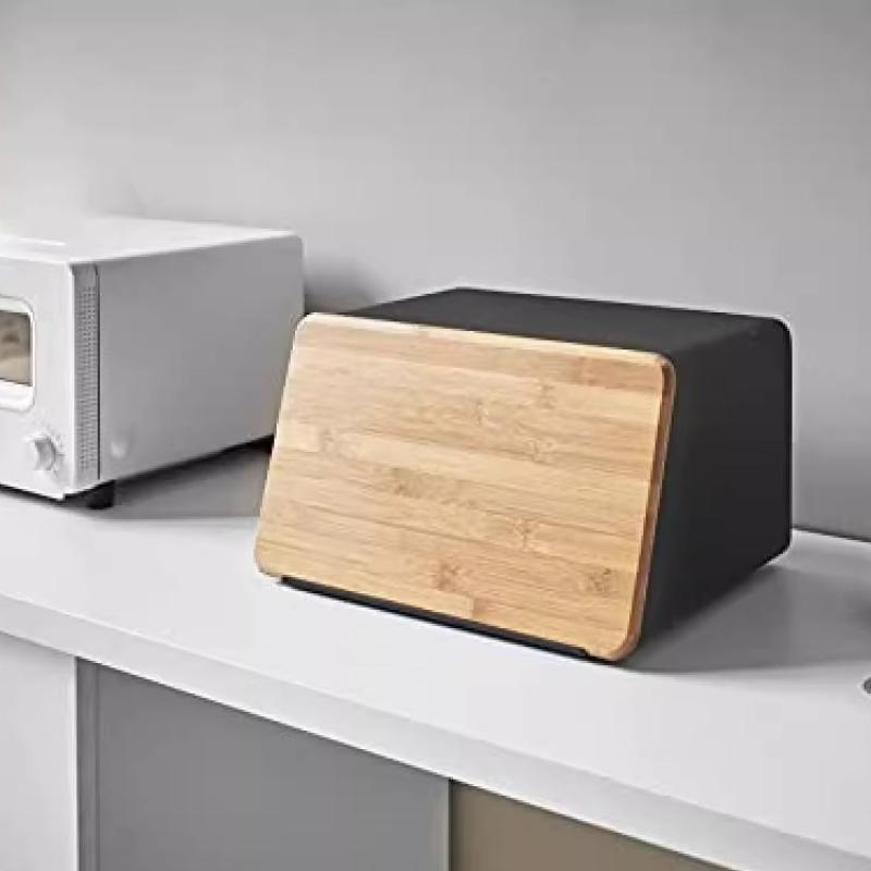 Bamboo Bread Box for Kitchen S - Food Snacks Box review and price