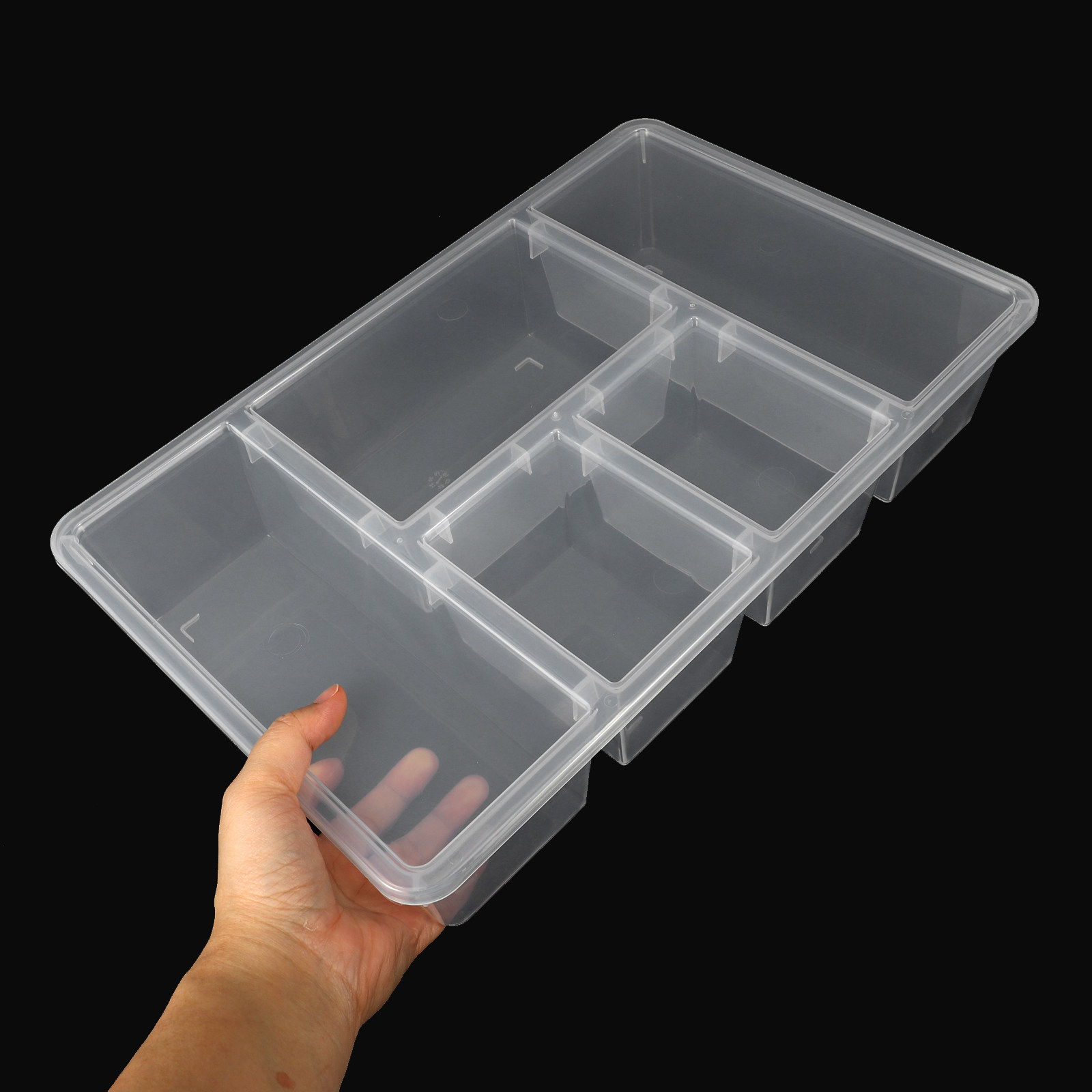 5 Compartment Veggie Tray Food - Food Snacks Box review and price