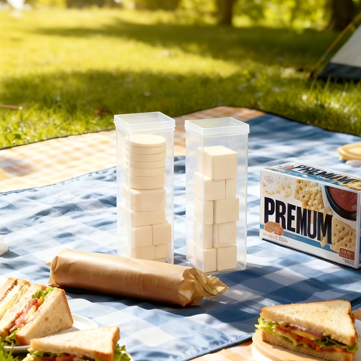 Clear Rectangular Sealed Food  - Food Snacks Box review and price