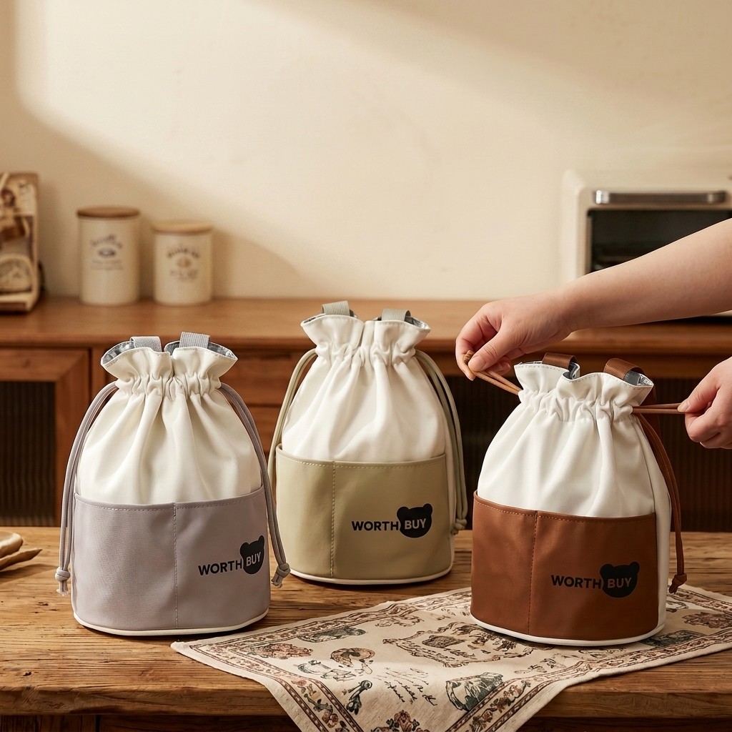 Portable Thermal Lunch Bag Dra - Food Snacks For Kids review and price